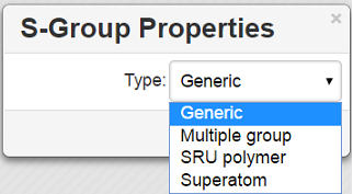 S-Group Dialog